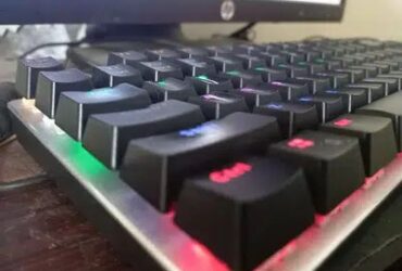 Metoo Edition Mechanical Keyboard 87 keys blue switches