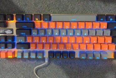 mehanical gaming keyboard with exta buttons