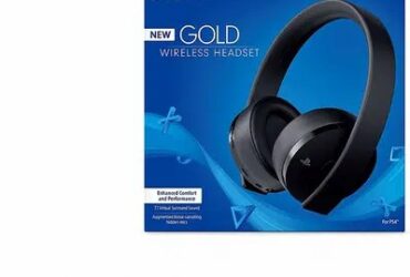 Sony PlayStation 4 Gold Wireless Stereo Headset