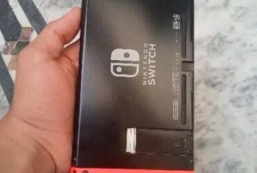 Nintendo Switch Console With Joycons Lush Condition.