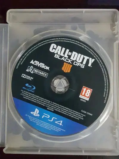 Call Of Duty Black Ops 4 + The Division PS4 PS5