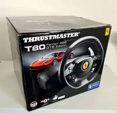 Thrust Master Racing Wheel T80 Ferrari Edition for PS4/PS5