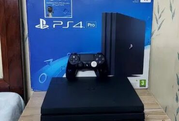 PS4 Pro 1TB with All Accessories and Box