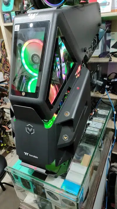 Thermaltake AH T600 Full Tower Chassis Black FOR SALE with 10 RGB Fan