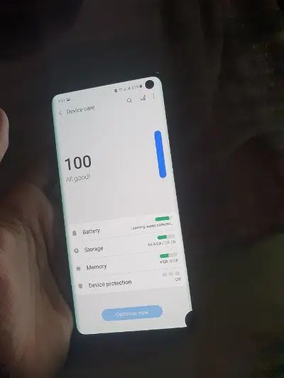 Samsung S10 8gb ram 128gb rom Sell and Exchange