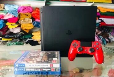 Ps4 Slim 500Gb Complete Box with Games