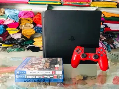 Ps4 Slim 500Gb Complete Box with Games