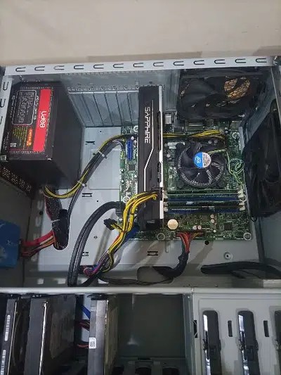 Gaming pc with games