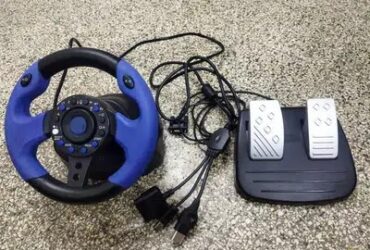 Gaming wheel For Ps1. Ps2 Game Cube Xbox and Wii
