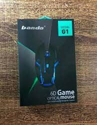 Gaming Mouse USB Wired Optical For PC Laptop Banda G1