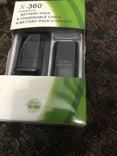 xbox 360 rechargeable battery pack