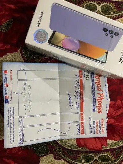 Samsung A32 Box Opn only