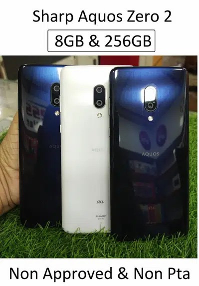 Pta Approved Official Sharp Aquos Zero 2, 8Gb-256Gb, A++