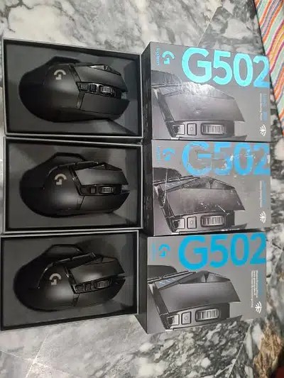 Logitech G502 Lightspeed Wireless Gaming Mouse With Box