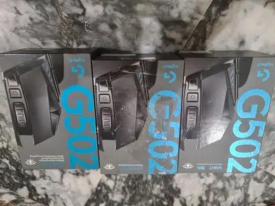 Logitech G502 Lightspeed Wireless Gaming Mouse With Box