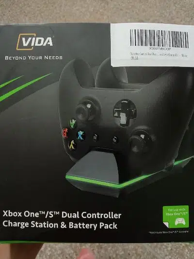 Controller Charger + Two Batteries for Xbox One