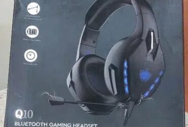 Phoinkas Bluetooth Gaming Headset Removable Microphone