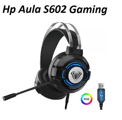 Aula S602 G90 Gm300 H120 SBHG 9660 Gaming Headphone Headset RBB Backli