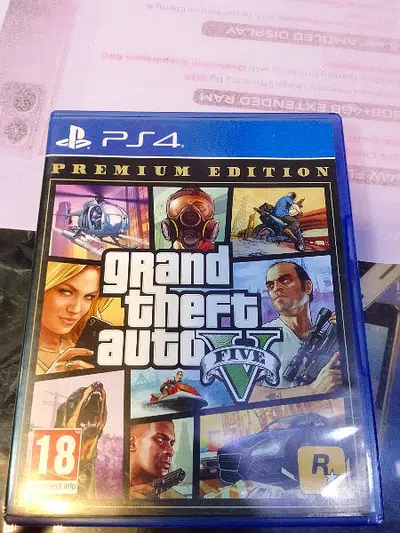 Play station 4 CD Gta5 in used