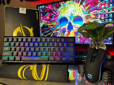 RGB Gaming Keyboard with Mouse and Mousepad