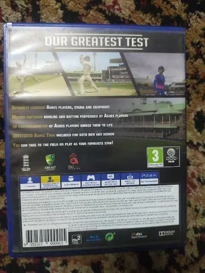Ashes cricket ps4