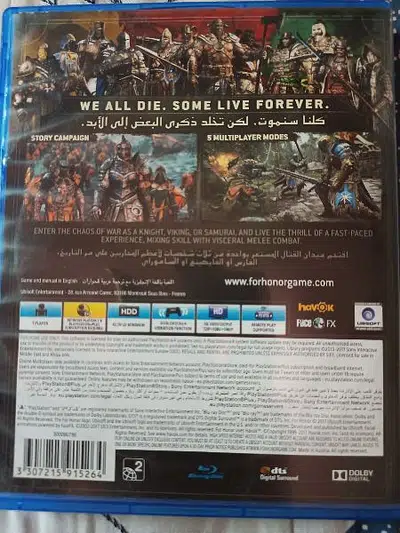 FOR HONOR PS4 game 2017