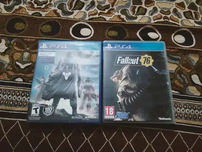 Fallout 76 and destiny ps4