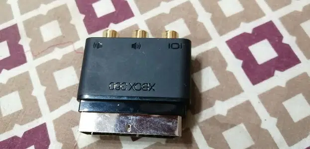Xbox 360 original headphone. cable connector. games cds