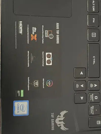 Asus TUF i5-9th gen gtx1650 4gb 9/10 condition