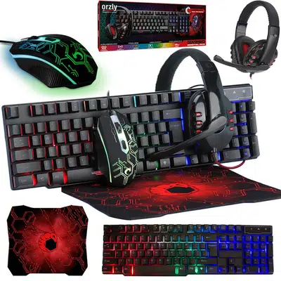 RX250 PC Gaming Essential Pack – Black