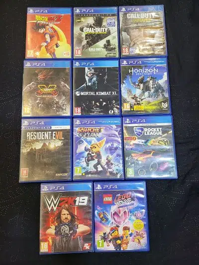 PS4 for Sale 11 Games 3 Controllers