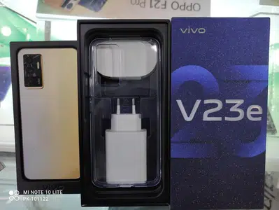 Vivo v23e gold color 8/128 with all accessory 10/10 condition