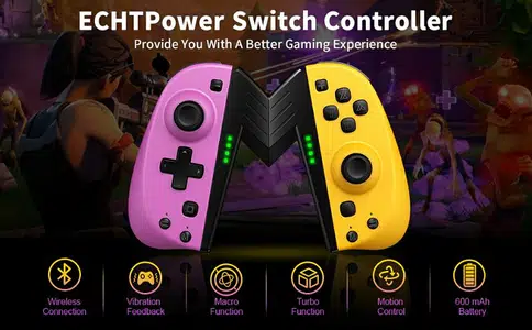 Joy Cons Controllers for Nintendo Switch Lite Wireless Controllers,