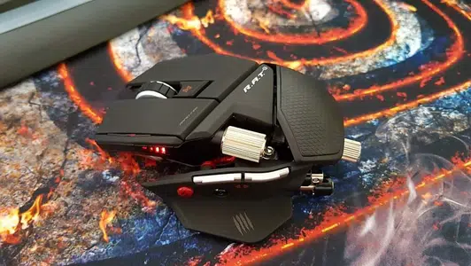 Mad Catz (R. A. T. ) RAT 9 Premium Mechanical Wireless Gaming Mouse