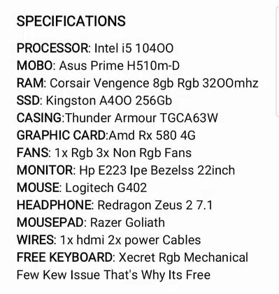 BEAST GAMING PC SETUP