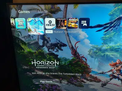 PS5 with box and many games For Sale