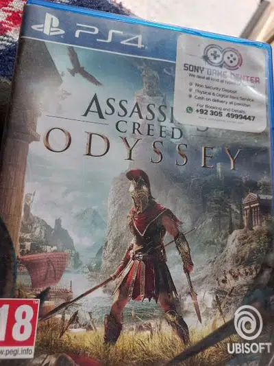 God of War 4, Assassins creed odyssey PS4 GAMES