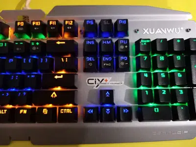 Full Mechanical Gaming Keyboard (Teamwolf)