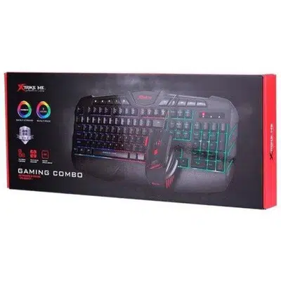 XTRIKE MK-880KIT Wired mouse and keyboard(RGB) combo