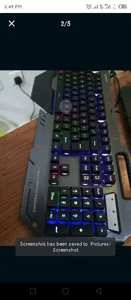 Gaming RGB keyboard For Sale