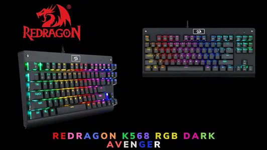REDRAGON K568 RGB Dark Avenger Mechanical Gaming Keyboard
