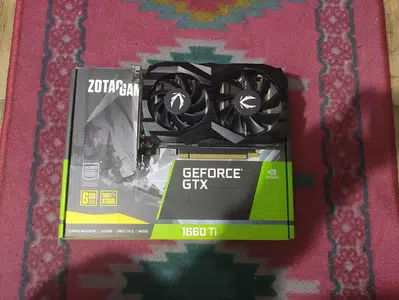 Gtx 1660ti Zotac 6gb 192 bits For Sell With Box