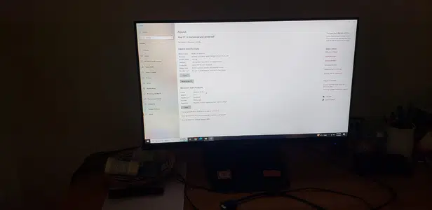 Gaming Destop Computer and Asus 27 inch Gaming Monitor