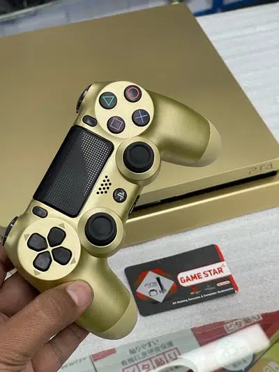 Playstation 4 Slim Golden Edition Ps4 Slim 500GB Condition 100%