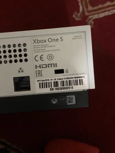 Xbox one s 1tb Europe region For sale