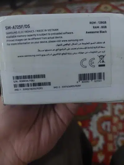 Samsung A72 PTA Approved