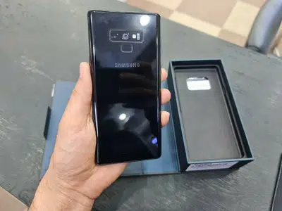 Samsung note 9 complete box official approved