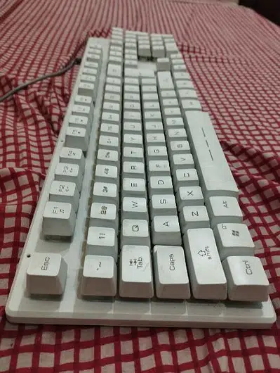 Semi Mechanical Gaming Keyboard |White