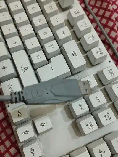 Semi Mechanical Gaming Keyboard |White