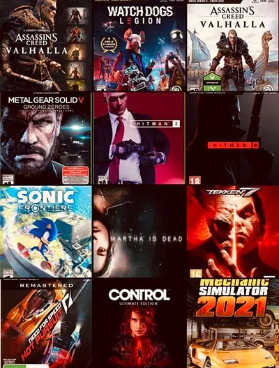 XBOX ONE-S/X XBOX SERIES-S/X GAMES AVAILABLE